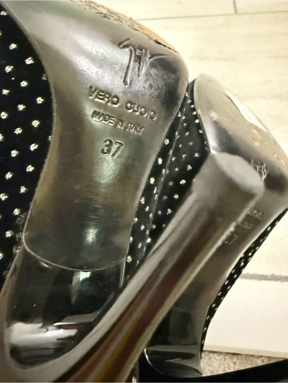 Giuseppe Zanotti Western Slouch Boots ✨ Black Velvet Crystal Embellished size 37